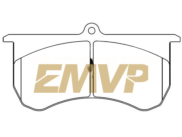 TY6572 Brake Pad Set