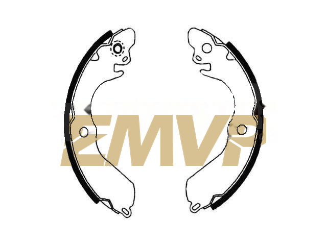 TY3055 Brake Shoe Set