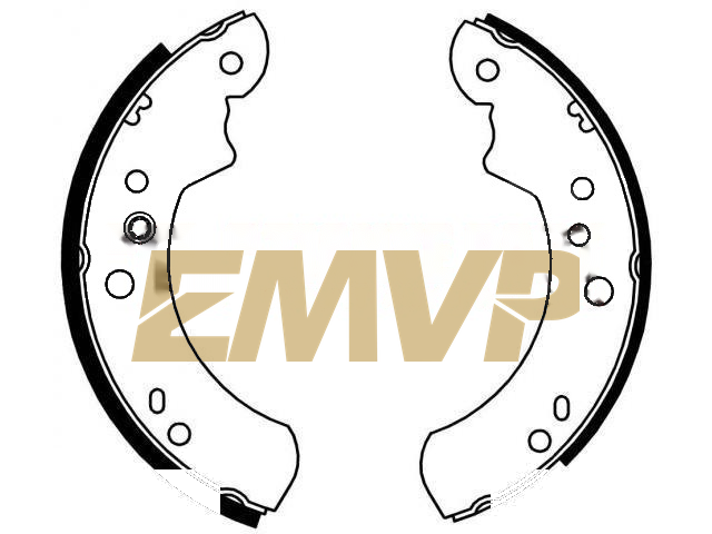TY7436 Brake Shoe Set