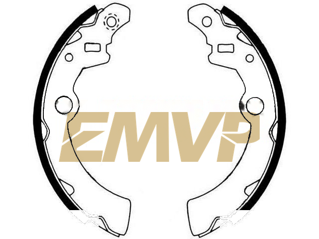 TY4386 Brake Shoe Set