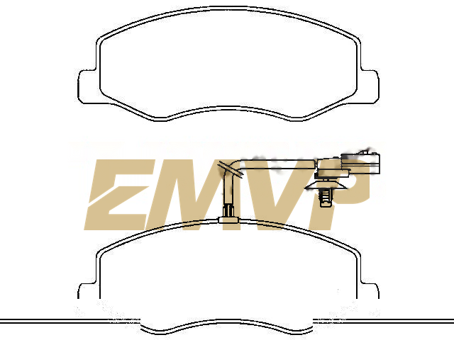 TY4856 Brake Pad Set