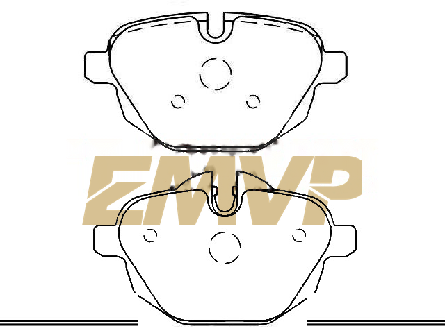 TY5628 Brake Pad Set