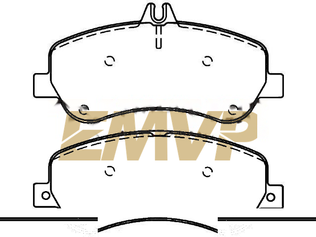 TY5768 Brake Pad Set