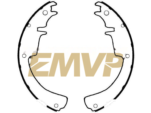 TY8897 Brake Shoe Set