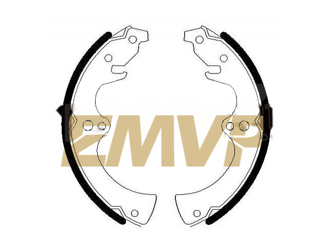 TY3015 Brake Shoe Set