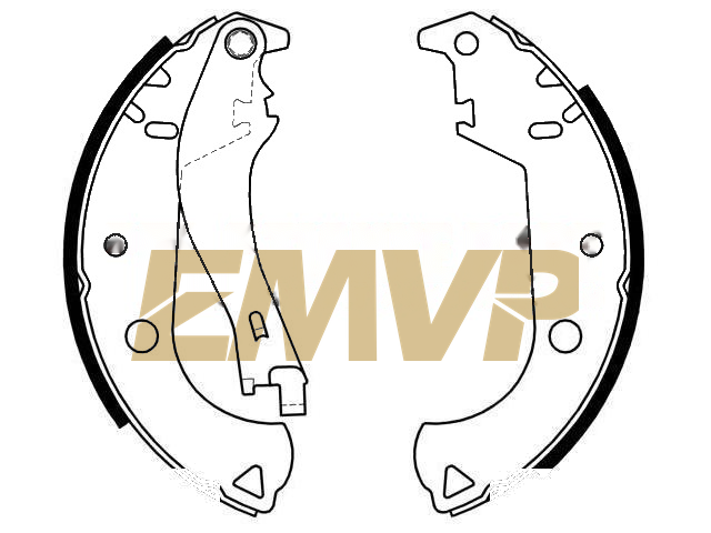 TY6311 Brake Shoe Set