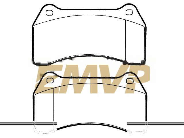 TY5471 Brake Pad Set