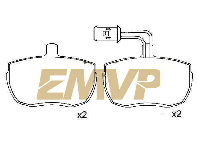 TY8527 Brake Pad Set