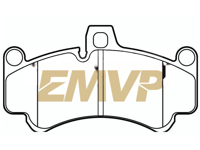 TY4708 Brake Pad Set