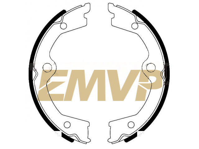 TY6206 Brake Shoe Set