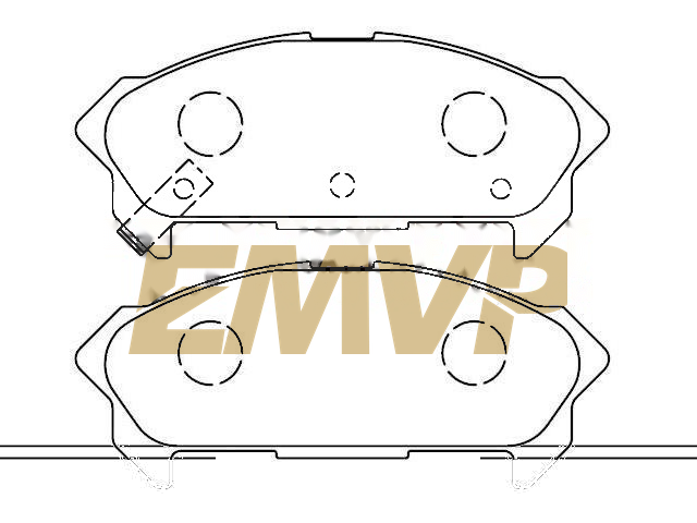 TY9264 Brake Pad Set