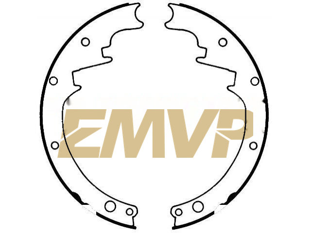 TY4702 Brake Shoe Set