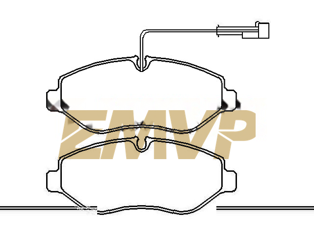 TY3394 Brake Pad Set