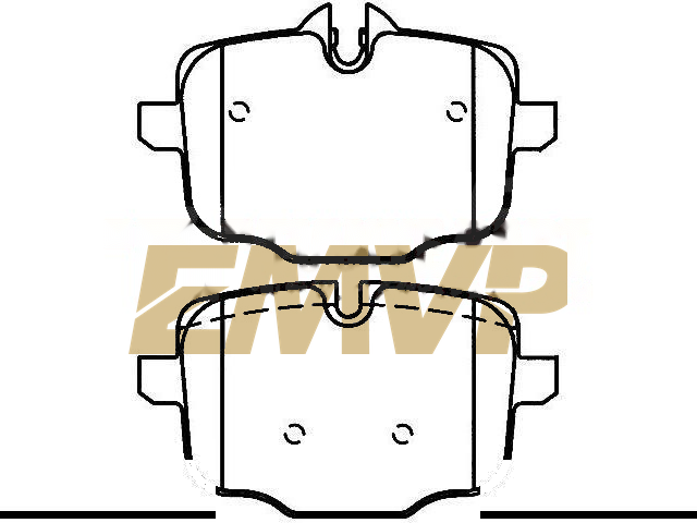 TY5099 Brake Pad Set