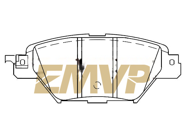 TY9629 Brake Pad Set
