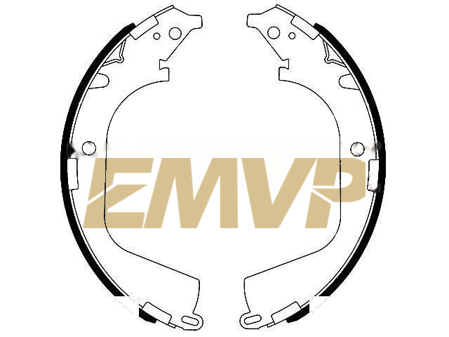 TY2786 Brake Shoe Set