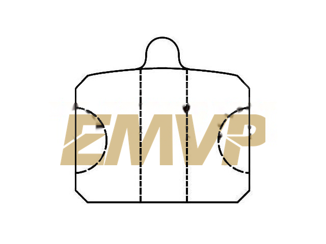 TY2463 Brake Pad Set