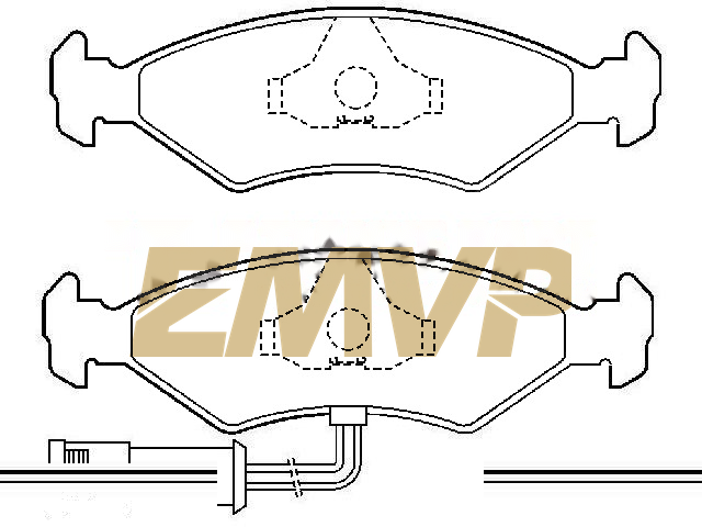 TY1097 Brake Pad Set