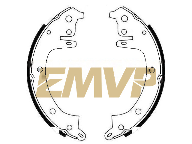 TY4361 Brake Shoe Set