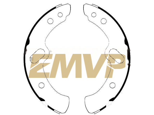 TY7130 Brake Shoe Set