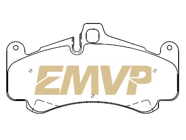 TY7652 Brake Pad Set