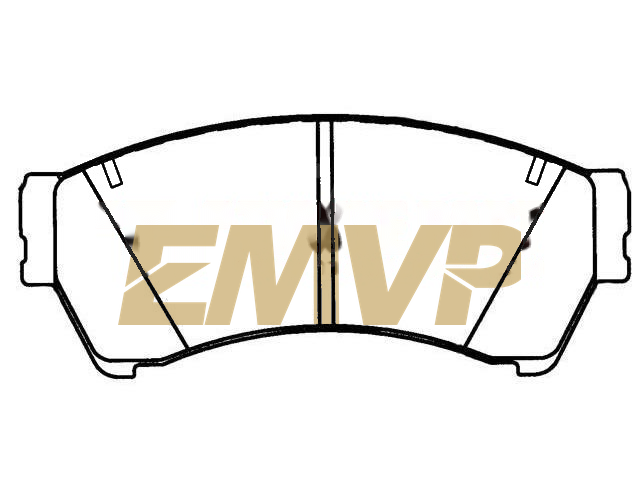 TY4491 Brake Pad Set
