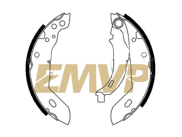 TY4105 Brake Shoe Set