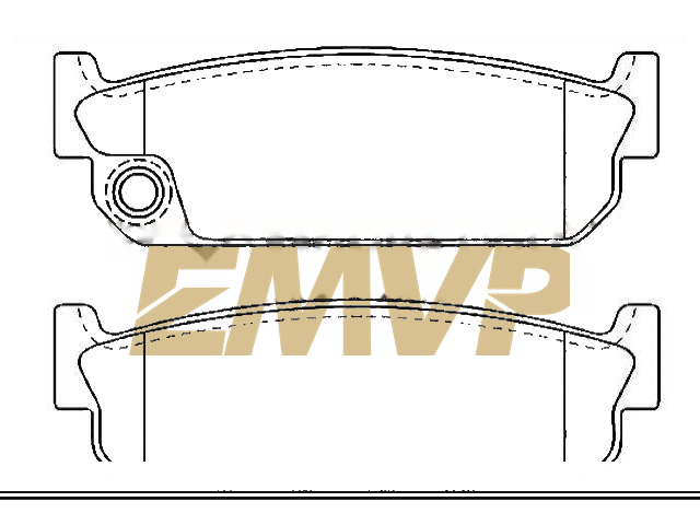 TY9082 Brake Pad Set