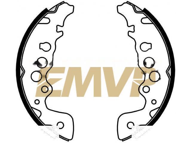 TY1973 Brake Shoe Set
