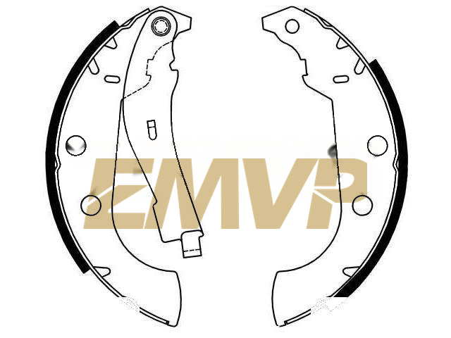 TY3813 Brake Shoe Set