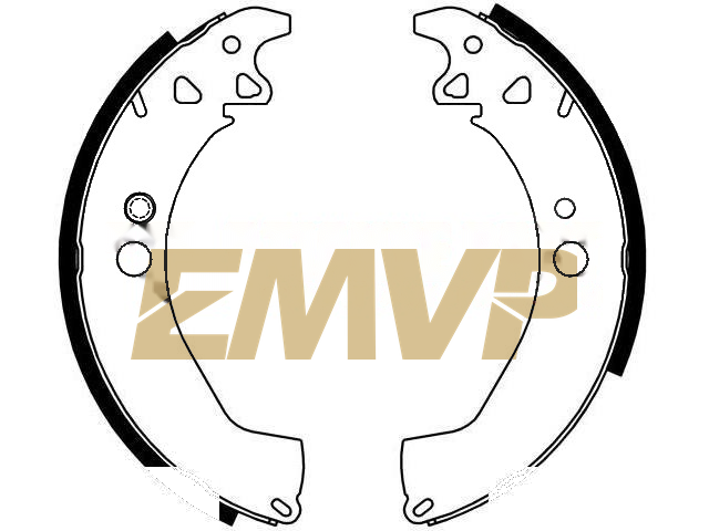 TY5081 Brake Shoe Set