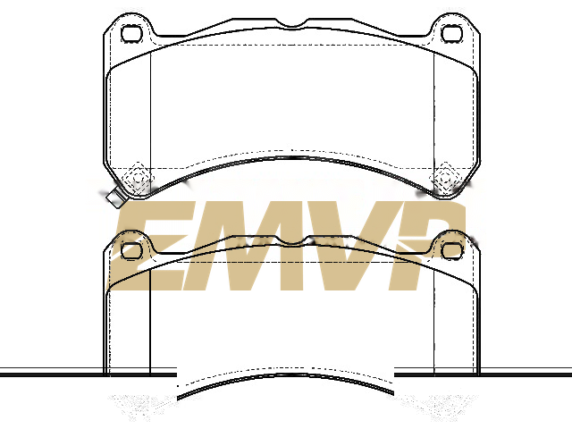 TY4145 Brake Pad Set