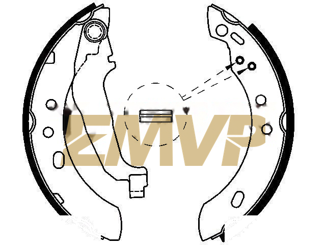 TY7911 Brake Shoe Set