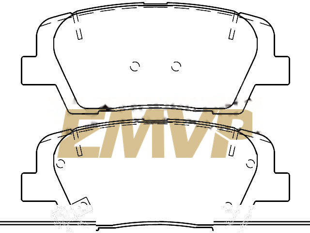 TY5631 Brake Pad Set