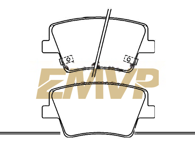 TY7761 Brake Pad Set