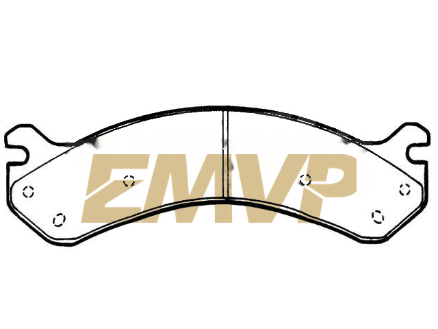 TY0392 Brake Pad Set