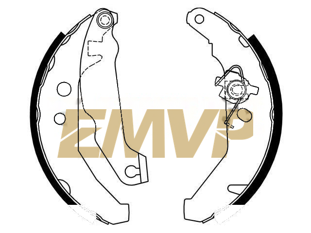 TY2245 Brake Shoe Set