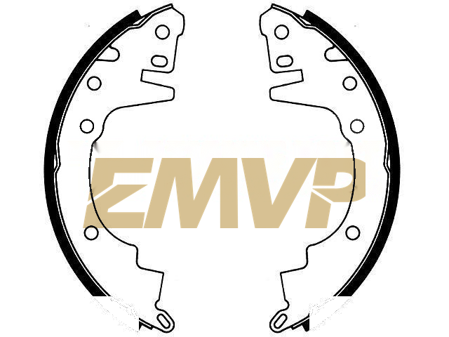 TY8832 Brake Shoe Set