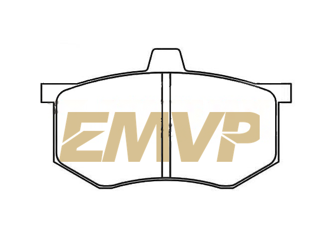TY0253 Brake Pad Set