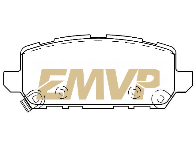 TY3628 Brake Pad Set