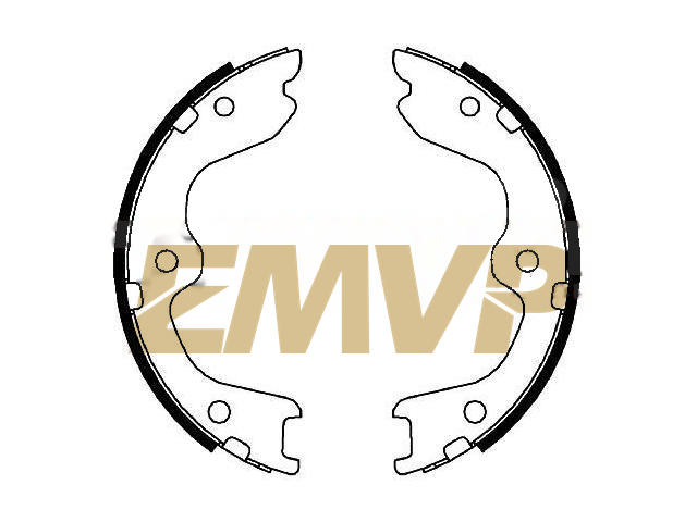 TY4974 Brake Shoe Set