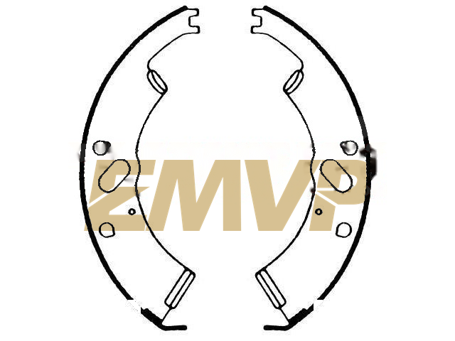TY2396 Brake Shoe Set