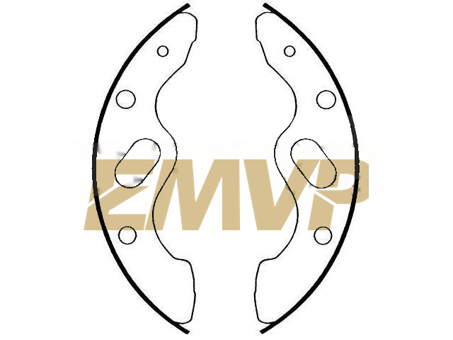 TY6240 Brake Shoe Set
