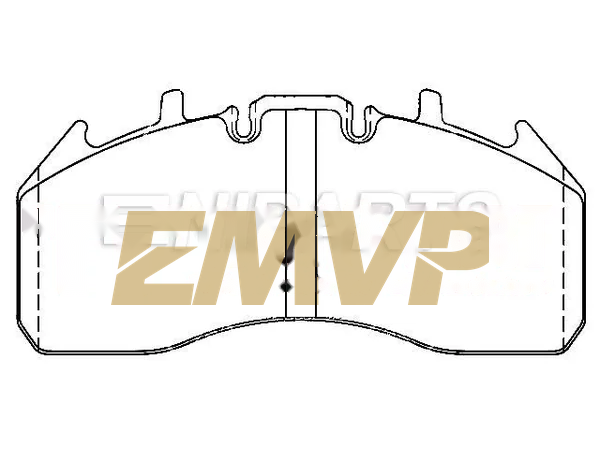TY8848 Brake Pad for CV & Heavy Duty WVA 29187