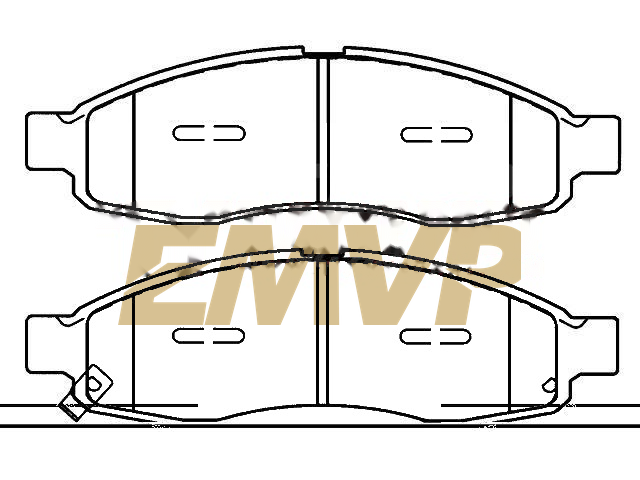 TY4788 Brake Pad Set