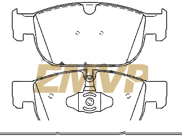 TY8281 Brake Pad Set