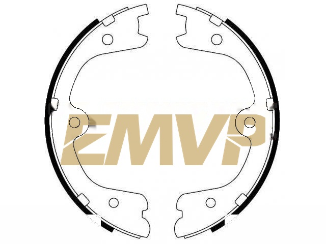 TY3980 Brake Shoe Set