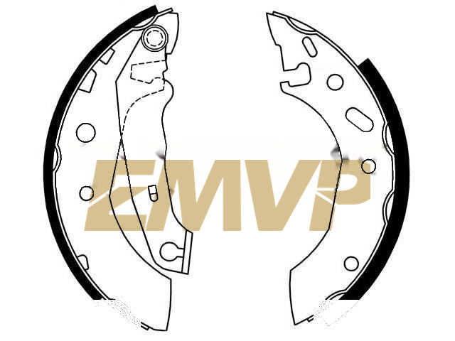 TY8594 Brake Shoe Set