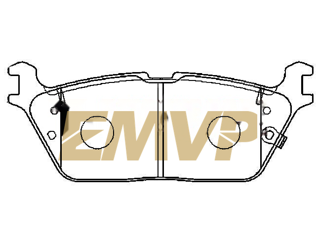 TY1862 Brake Pad Set