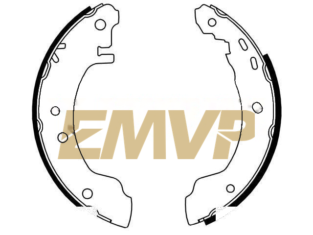 TY7137 Brake Shoe Set